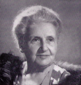 Portrait de Maria Montessori
